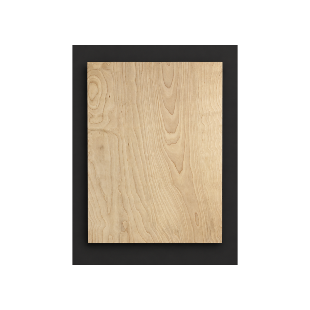 Oversized birch wood painting panel with a sturdy reinforced cradle, handmade by Vermont Art Panels for large-scale artwork.